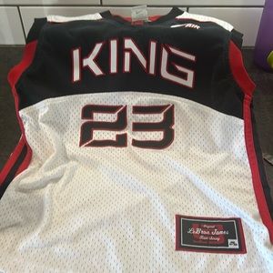Wow!  LeBron James original team jersey from playing with the Kings!    by Nike.